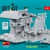 RESKIT RSU48-0591 P-47M Thunderbolt cockpit (Detailed edition) for MiniArt kit (3D Printed) (1/48)